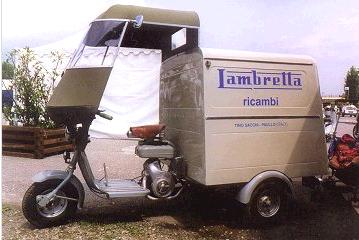 Lambretta Scooter Van