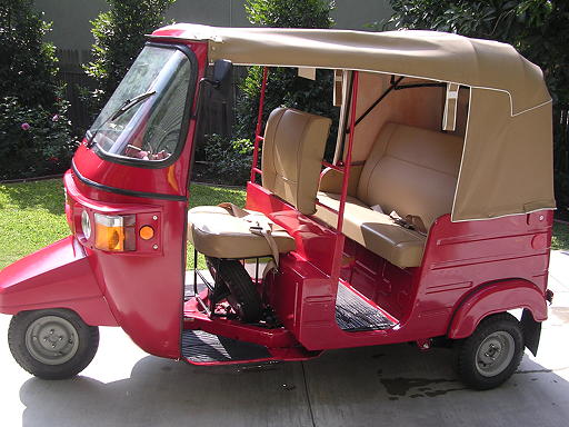 The Bajaj Auto Rickshaw