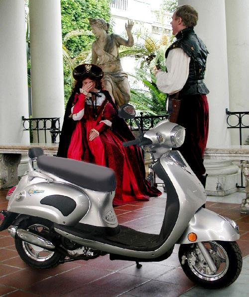 The Classic Motorscooter