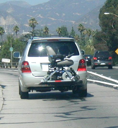 Mobility Scooter on the go